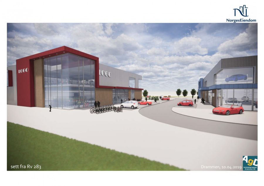 Gamle Riksvei 237, Drammen